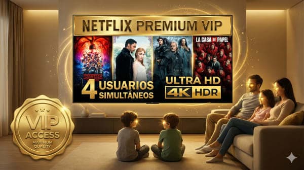 NETFLIX - PREMIUM VIP